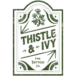 Thistle and Ivy Tattoo logo
